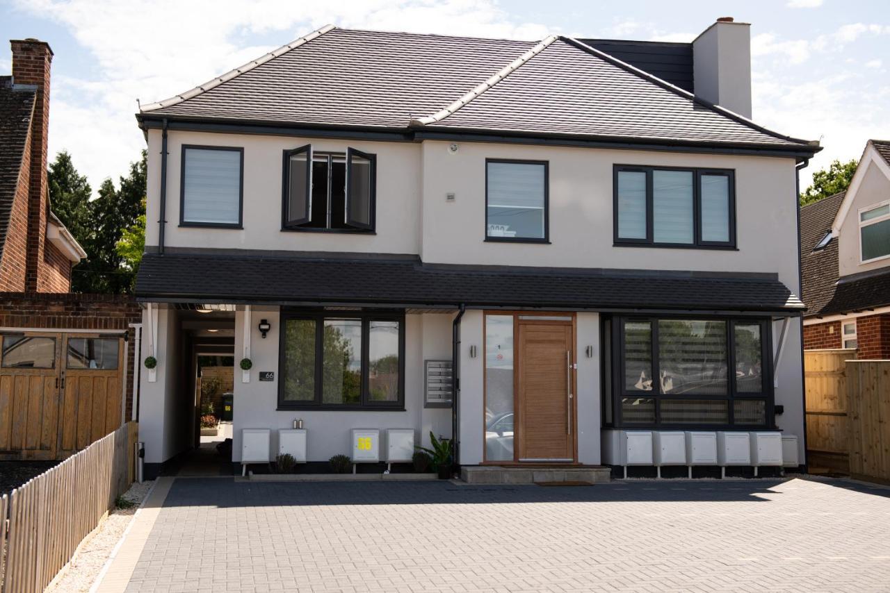 Walnut Flats-F4, 2-Bedroom With Ensuite - Parking, Netflix, Wifi - Close To Oxford, Bicester & Blenheim Palace Kidlington Dış mekan fotoğraf